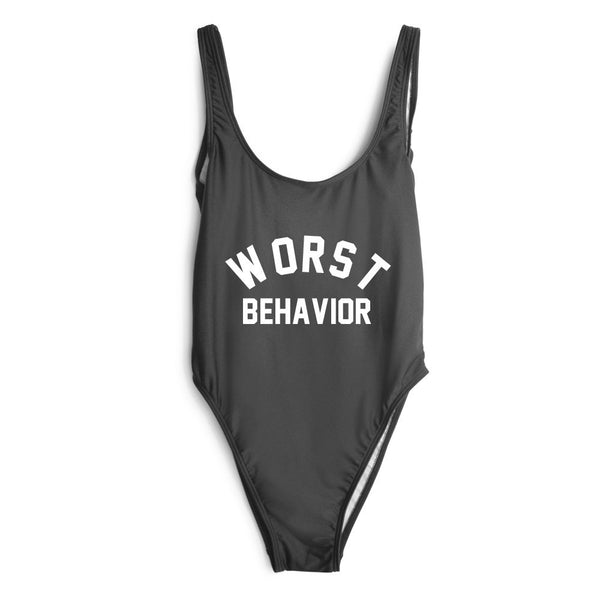 Worst Behavior One Piece Swimsuit
