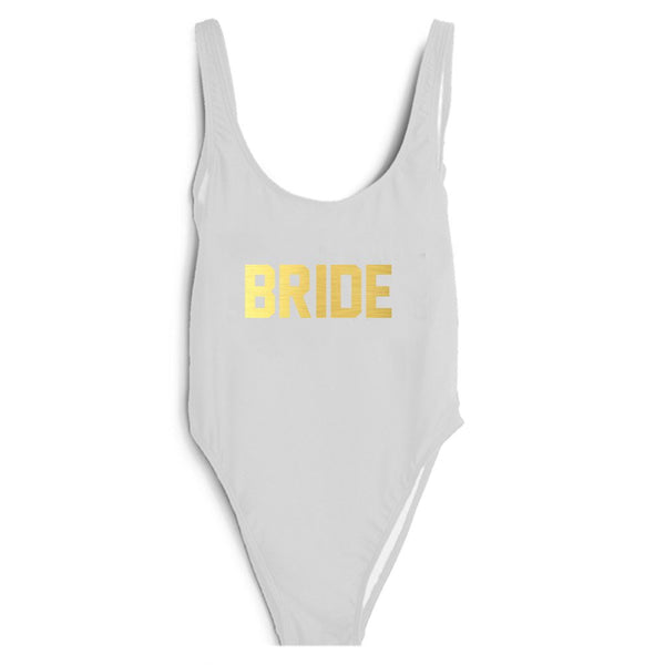 Bride One Piece Swimsuit