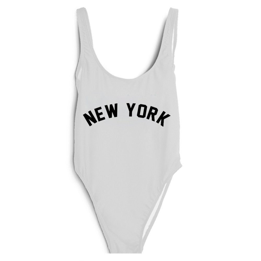 New York One Piece Swimsuit