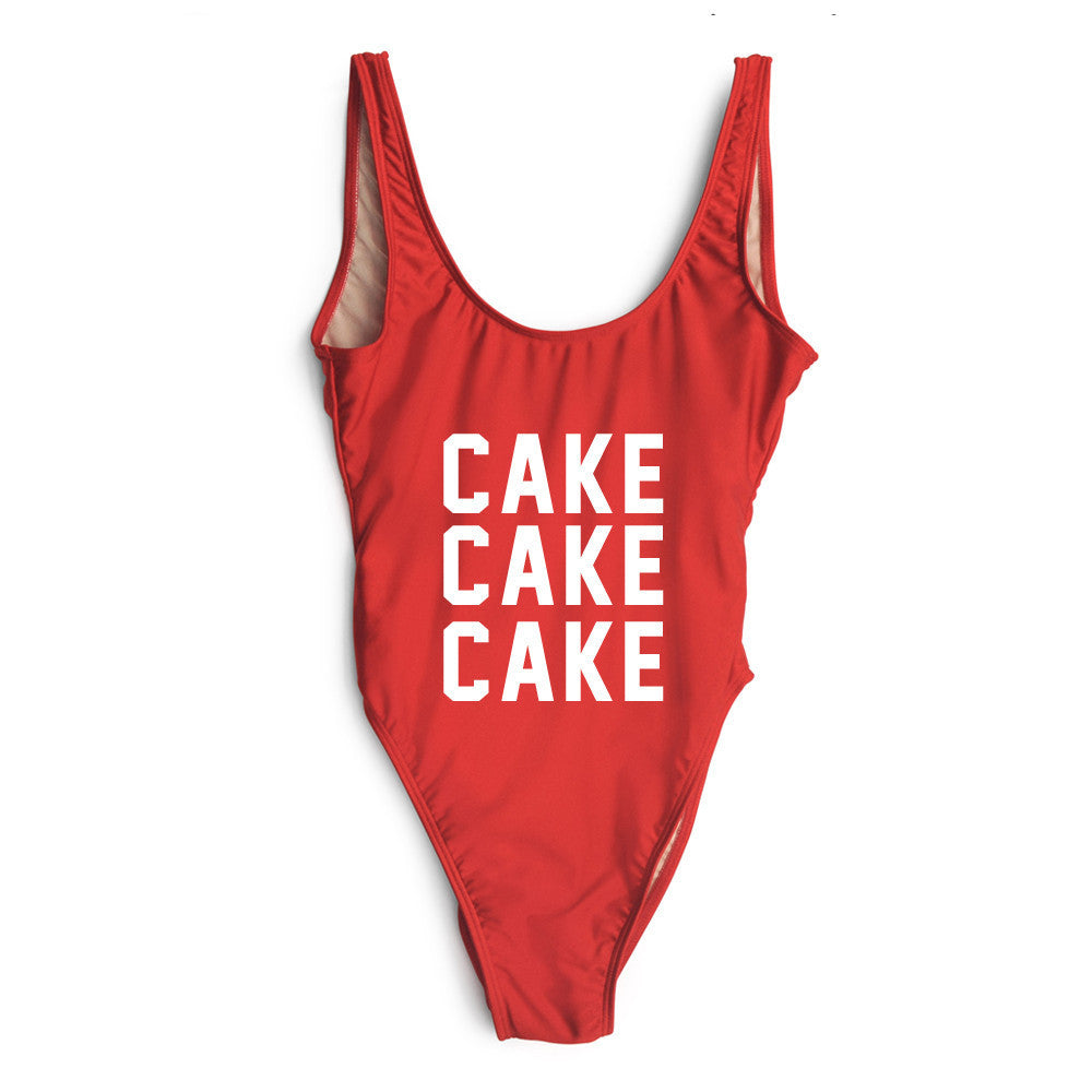 Cake Cake Cake One Piece Swimsuit